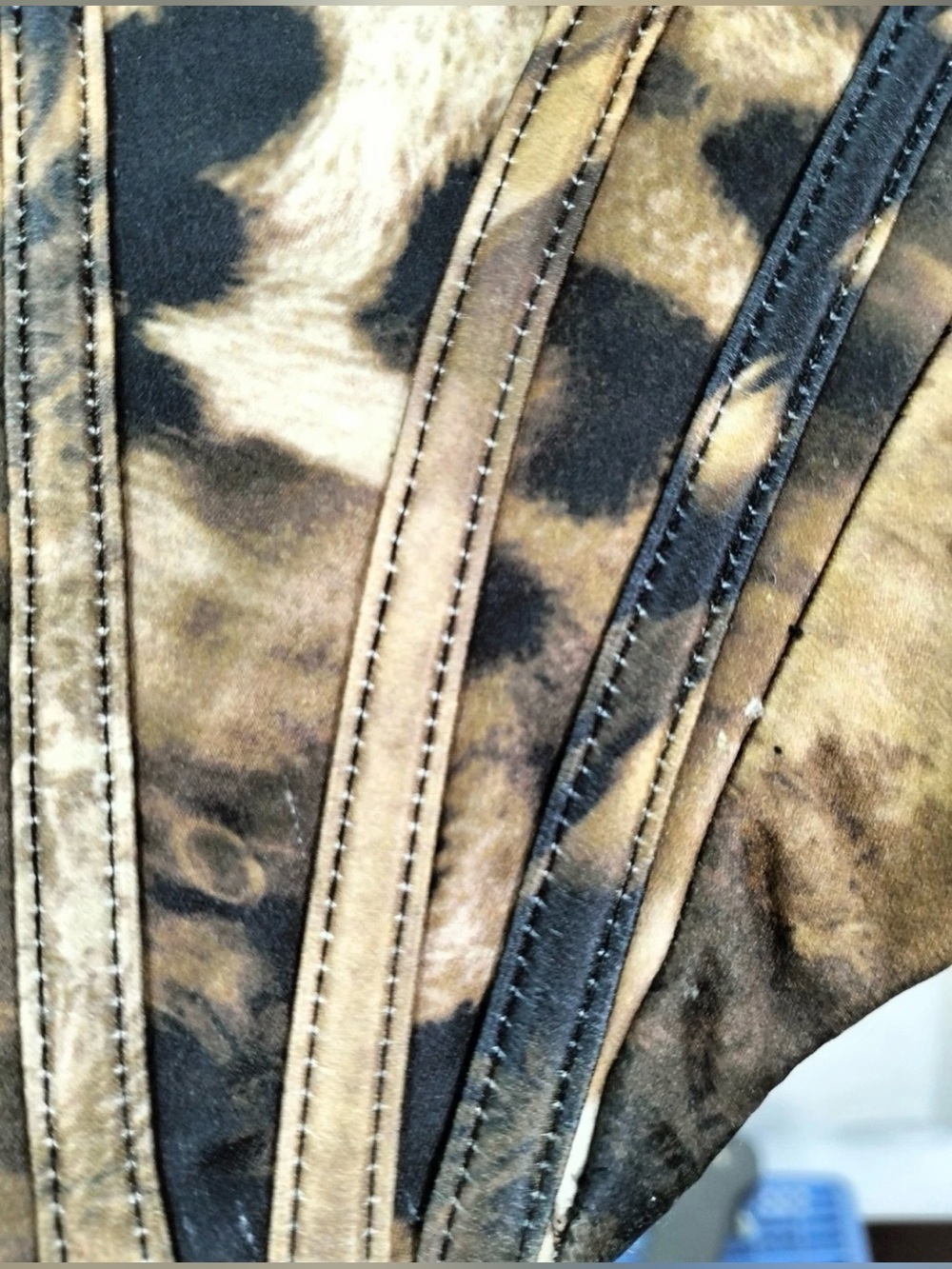 House of CB Brown Leopard Print Corset Top - Picture 3 of 4